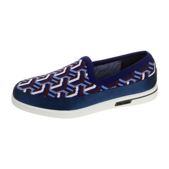 PRADA Printed Sneakers w/ Tags - Picture 1 of 5